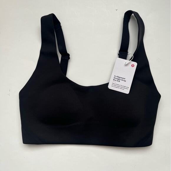 Lululemon in alignment bra black 2 NWT - Picture 4 of 9